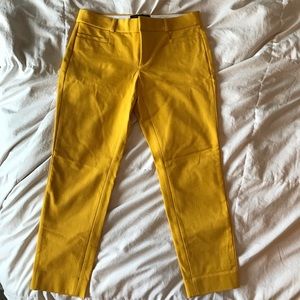 NWOT mustard Banana Republic dress pants